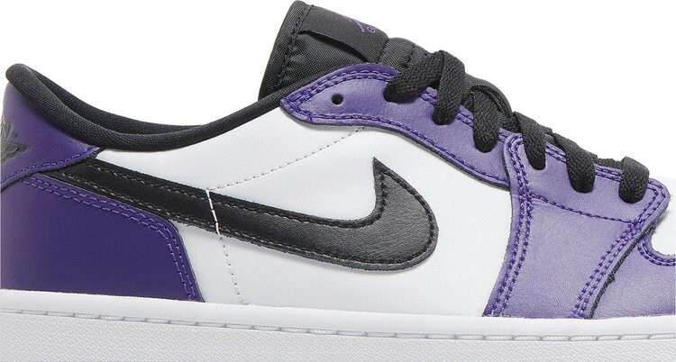 Бутсы Air Jordan 1 Low Golf Court Purple, белый — фото 2