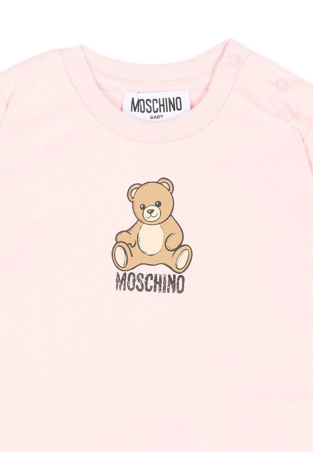 Футболка - футболка с принтом Moschino, Pink — фото 3