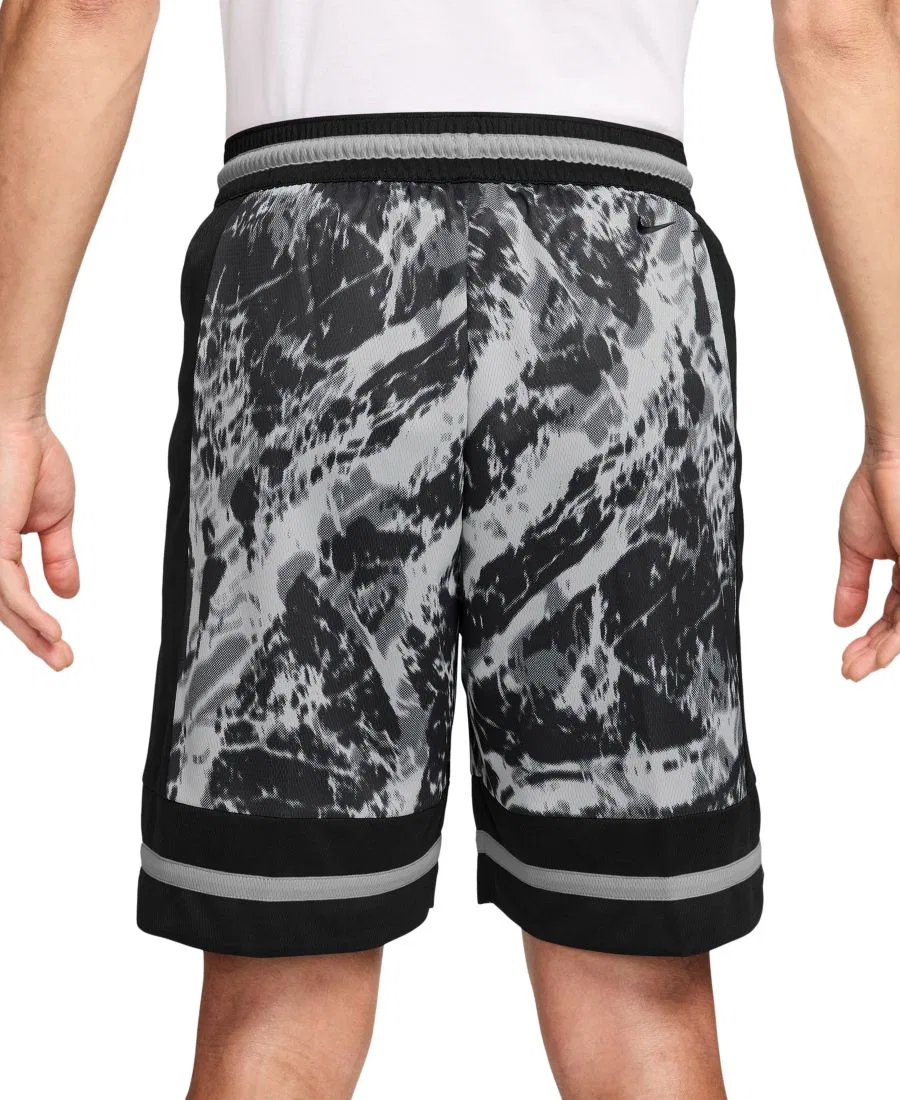 Баскетбольные шорты Ja Morant 8" Dri-FIT Nike, Black/Gray/Metallic Silver — фото 4