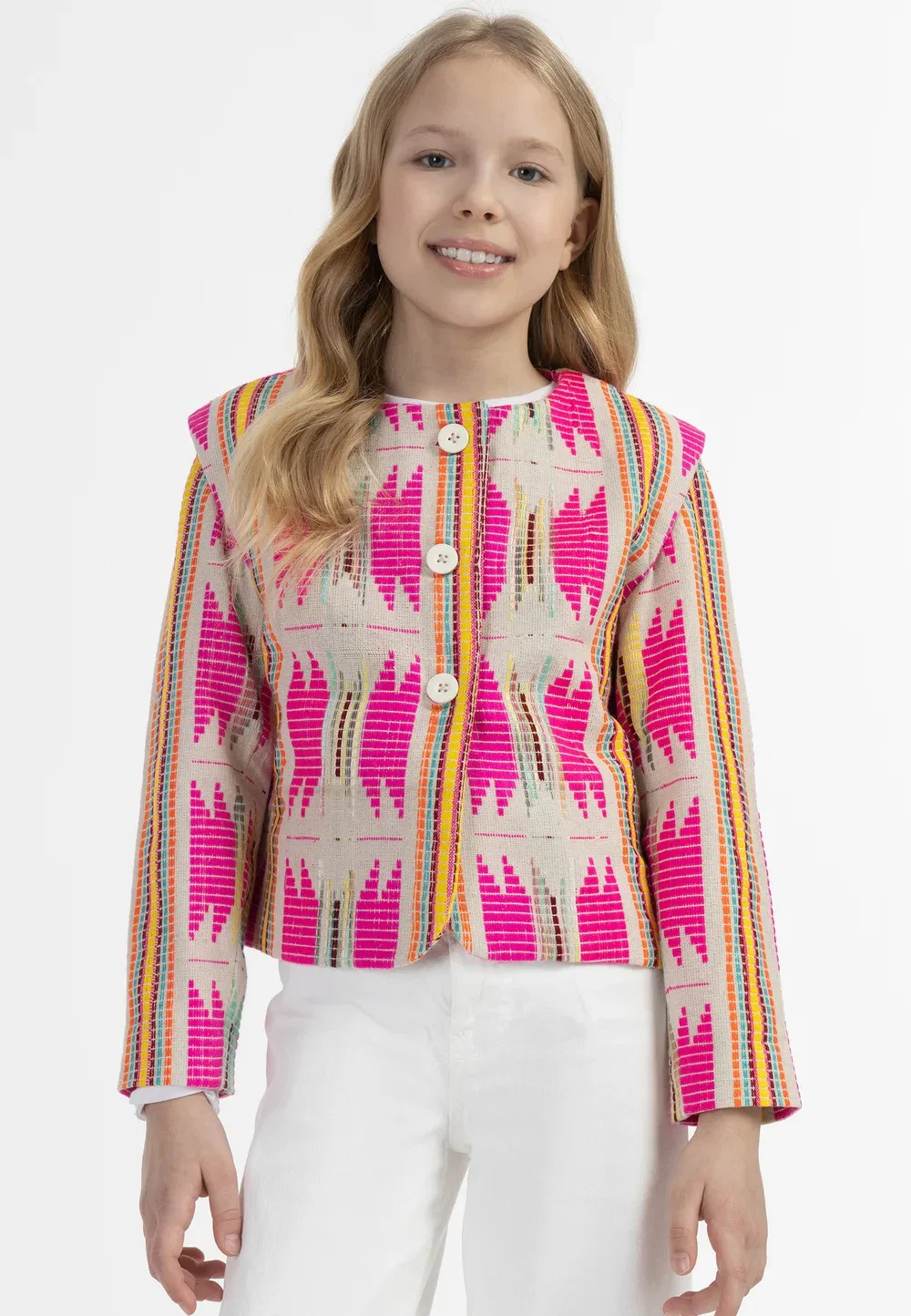 Куртка Izia - легкая куртка Izia, Pink Inka Pattern — фото 2