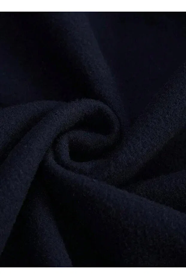 Детское худи для девочек с капюшоном Twins Tailors, Navy Blue-Grey — фото 3