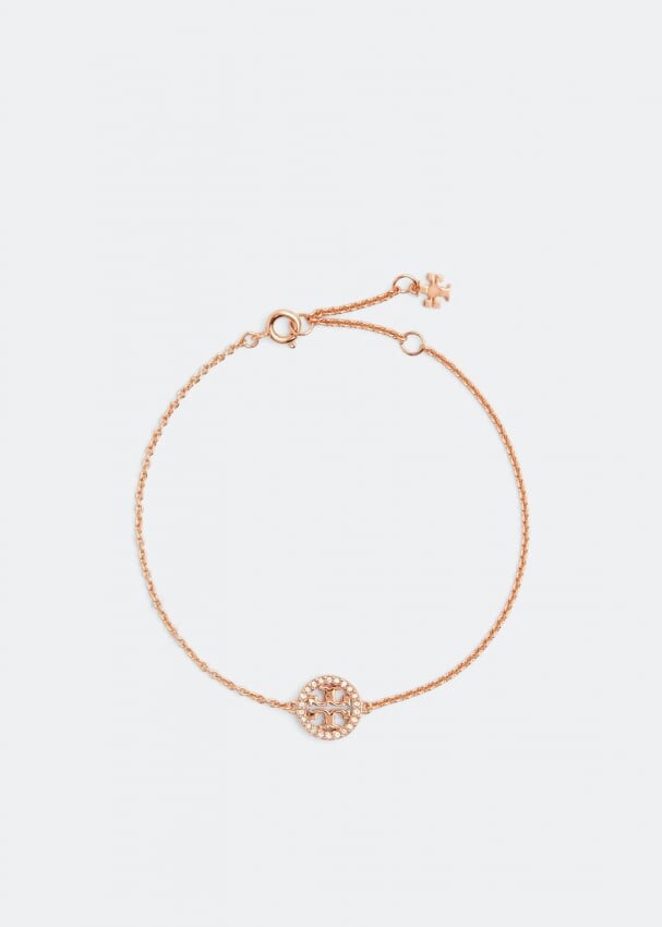 

Браслет TORY BURCH Miller pavé chain bracelet, металлик