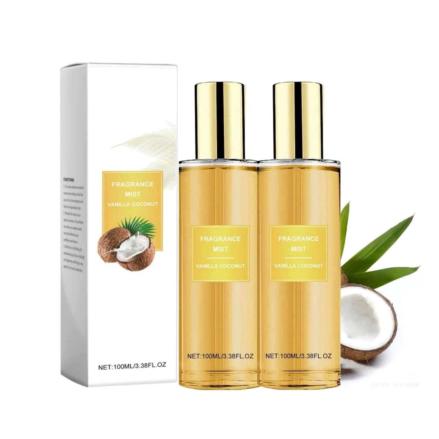 Спрей для тела Coconut Fragrance Mist, 100 мл Generisch