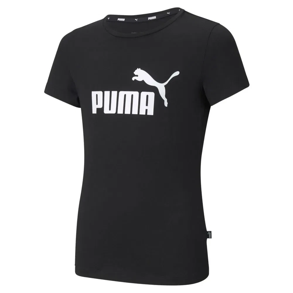 Футболка с коротким рукавом Essential Logo Puma, черный