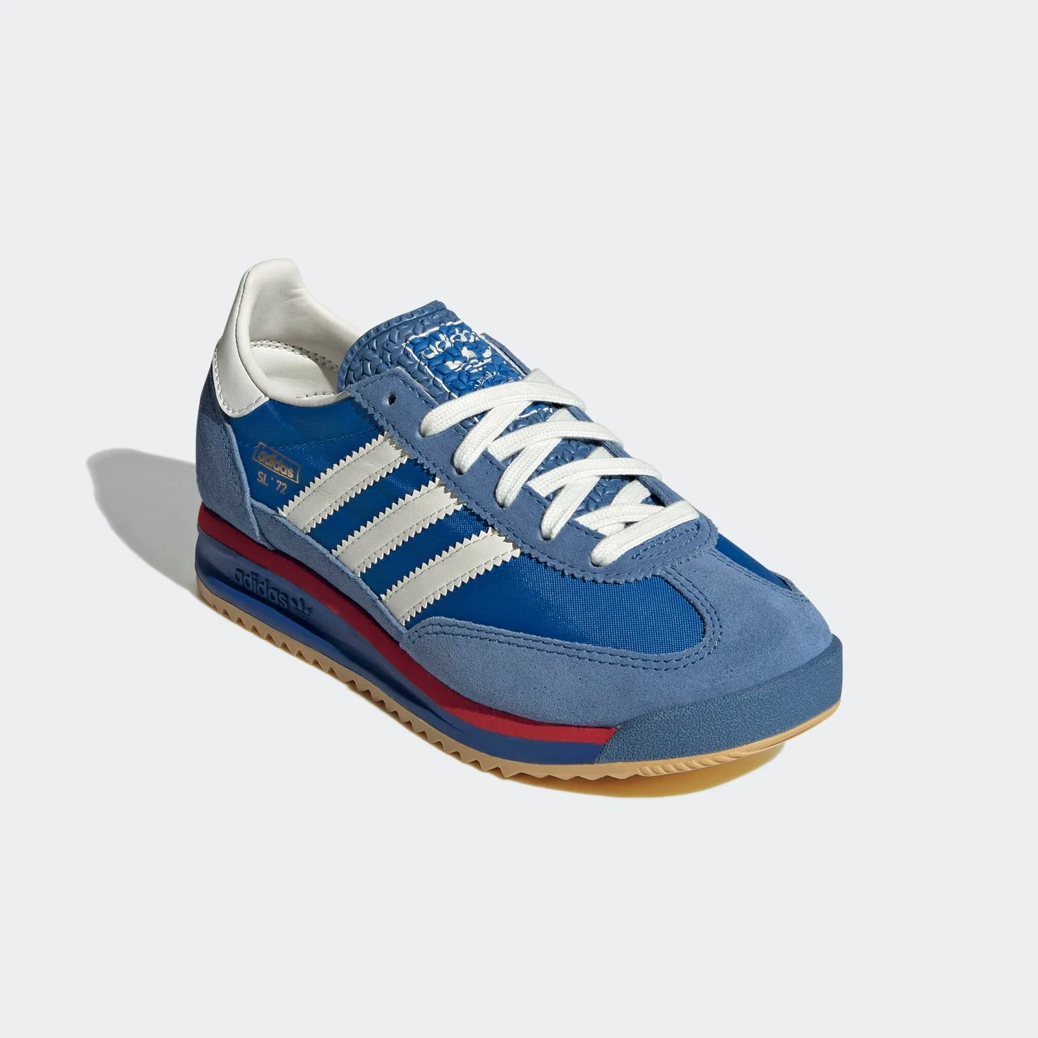 Детские кроссовки с ретро-дизайном Adidas Originals, Blue/Core White/Better Scarlet