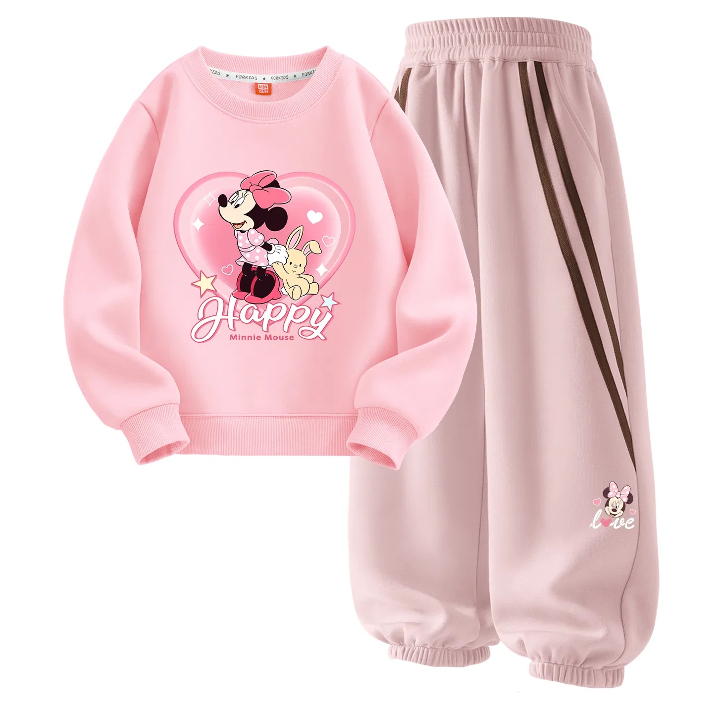 Детский спортивный комплект с принтом Disney, Model, Heather Navy