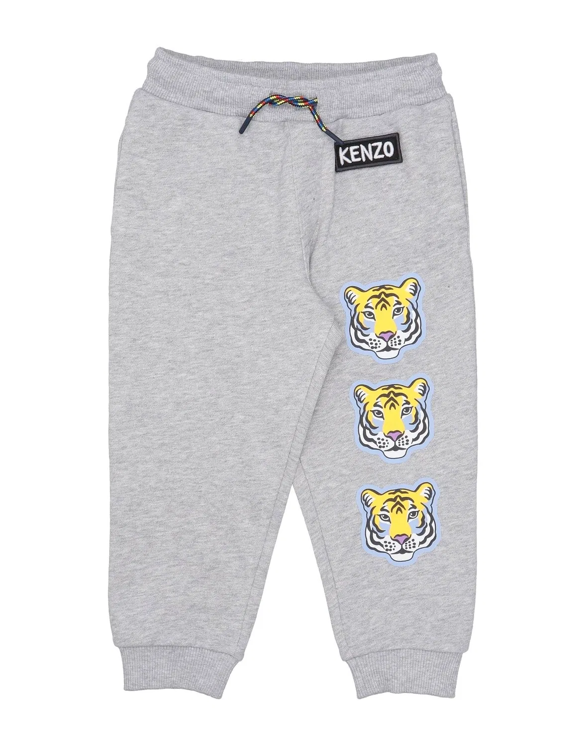 Детские спортивные штаны для мальчиков с принтом Kenzo Kids, серый