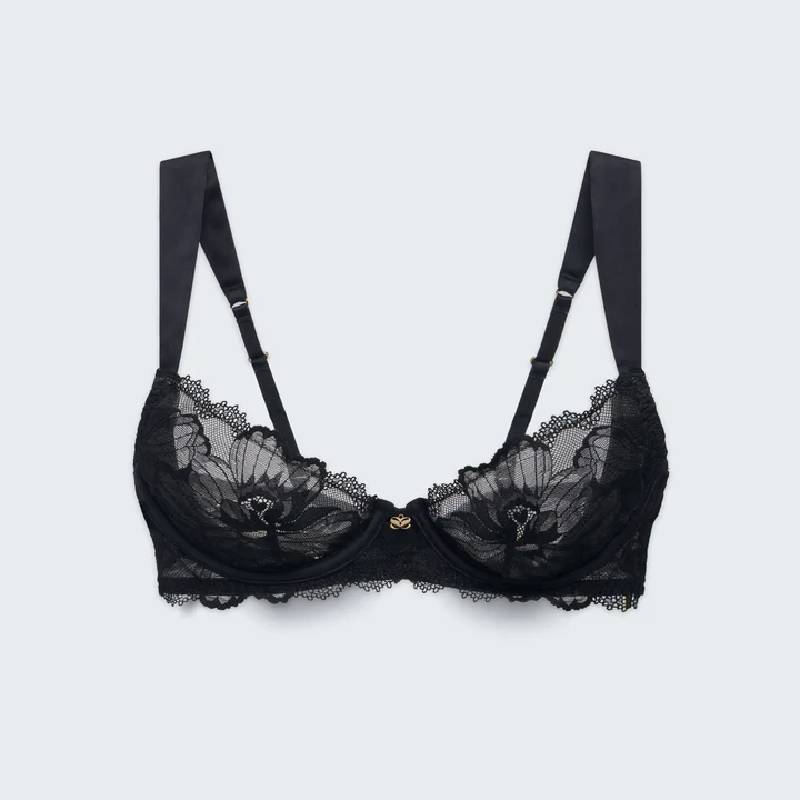 

Бюстгальтер Syrn The Show Off Unlined Plunge, черный