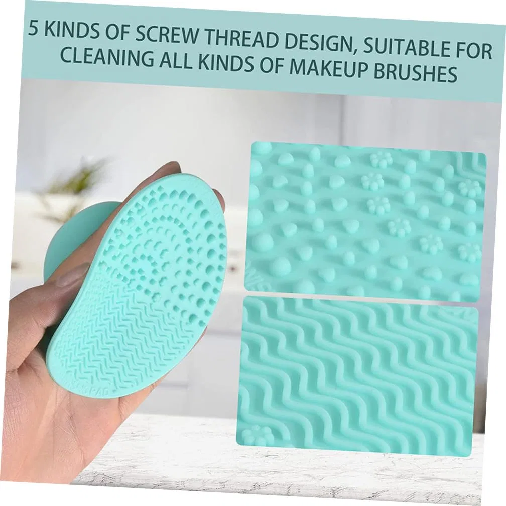 Набор для чистки кистей Silicone Pad, VALICLUD, 2 шт, 10x10x4.5 см — фото 4