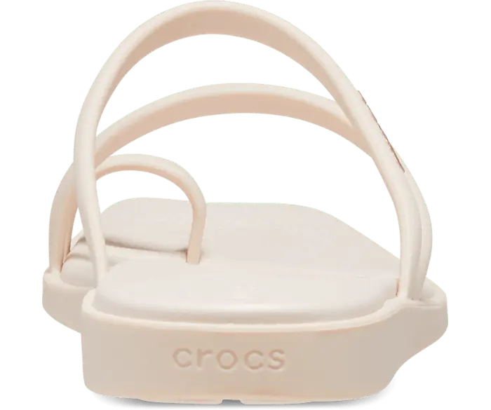 Шлепки Crocs Women's Miami Toe Loop, кремовый — фото 3