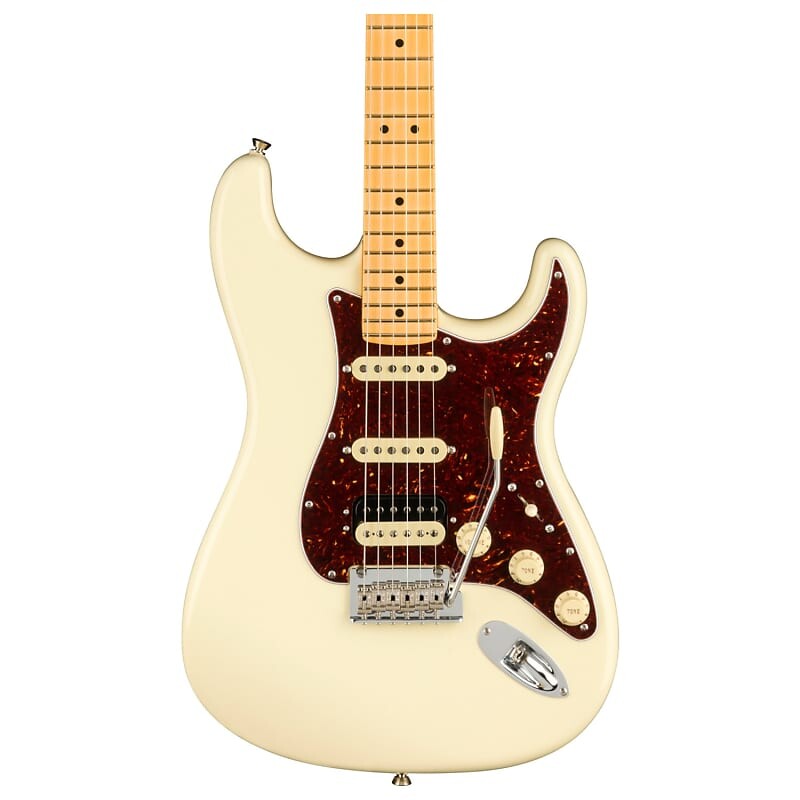 

Fender American Professional II Stratocaster HSS, олимпийский белый с жестким футляром