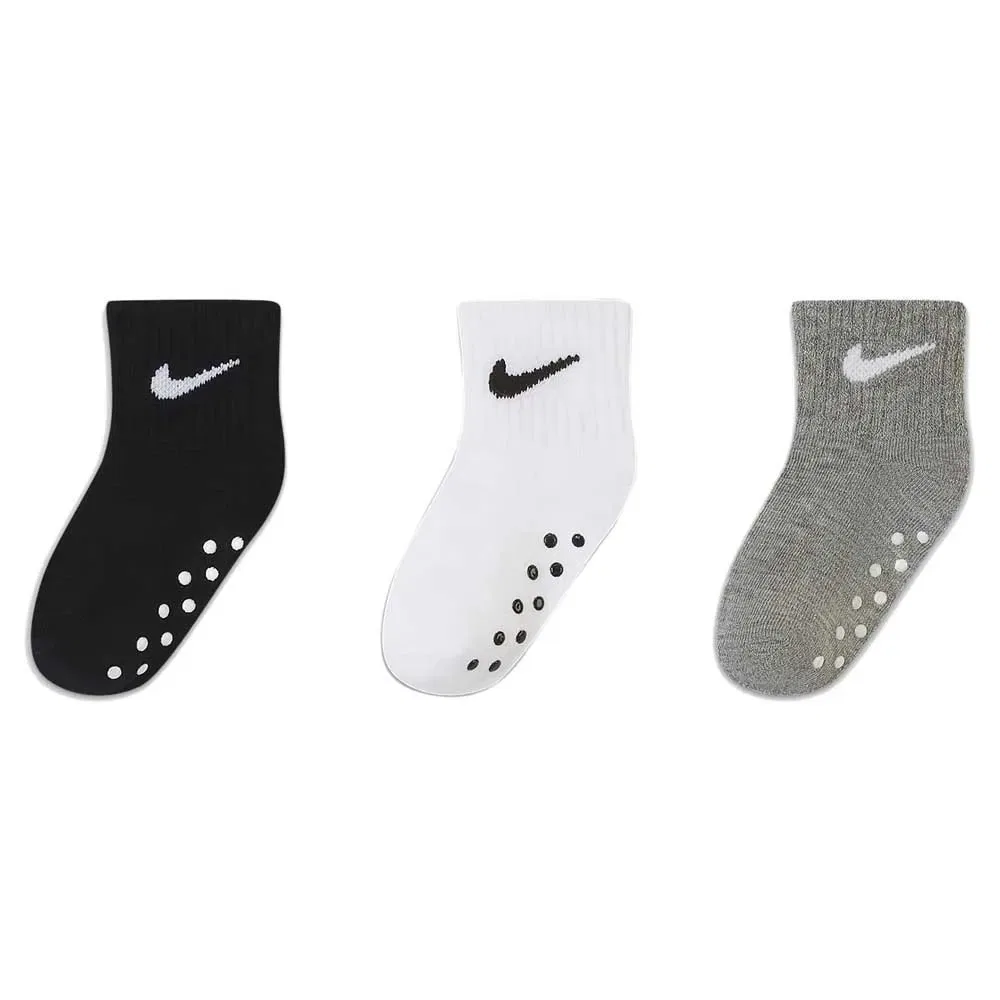 Носки Nike Core Swoosh Gripper 3 пары, мультиколор