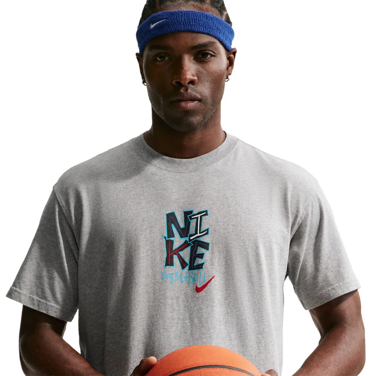 Футболка мужская M90 Summit Just Do It Nike, цвет Dk Grey Heather