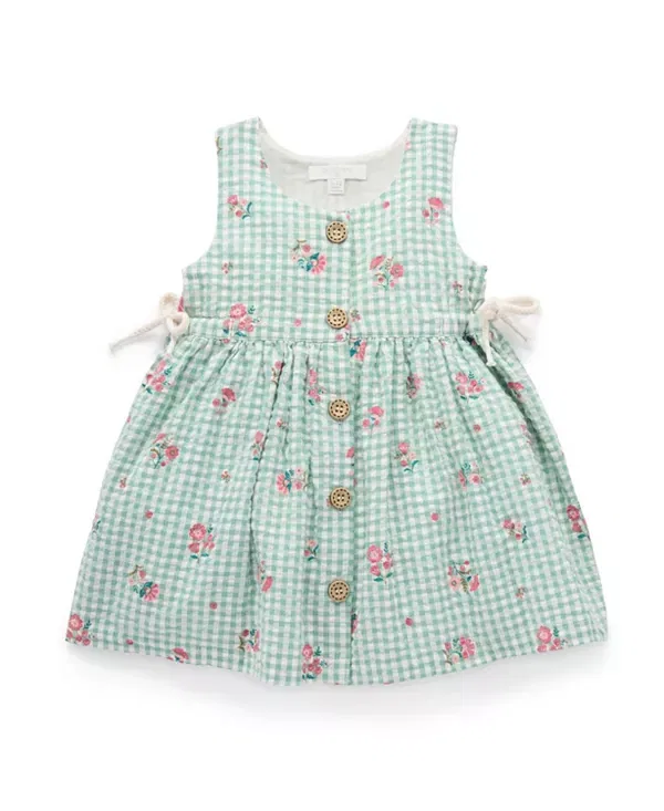 Детское платье для девочек хлопковое Purebaby, Frida Print