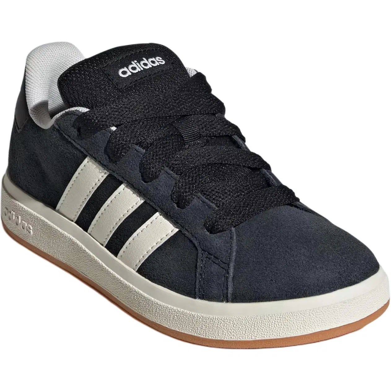 Детские кроссовки для скейтбординга с низким верхом GRAND COURT 00s Adidas, Black White — фото 4