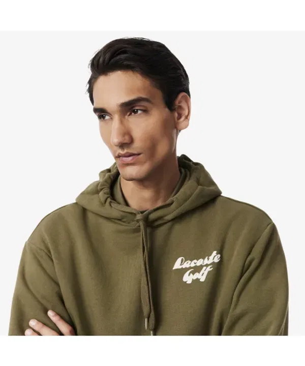 Худи с графическим принтом sh4824-55n e9f, Lacoste, черный — фото 2