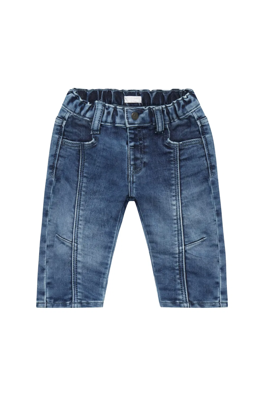 Джинсы свободного кроя Faded Denim Noppies, синий
