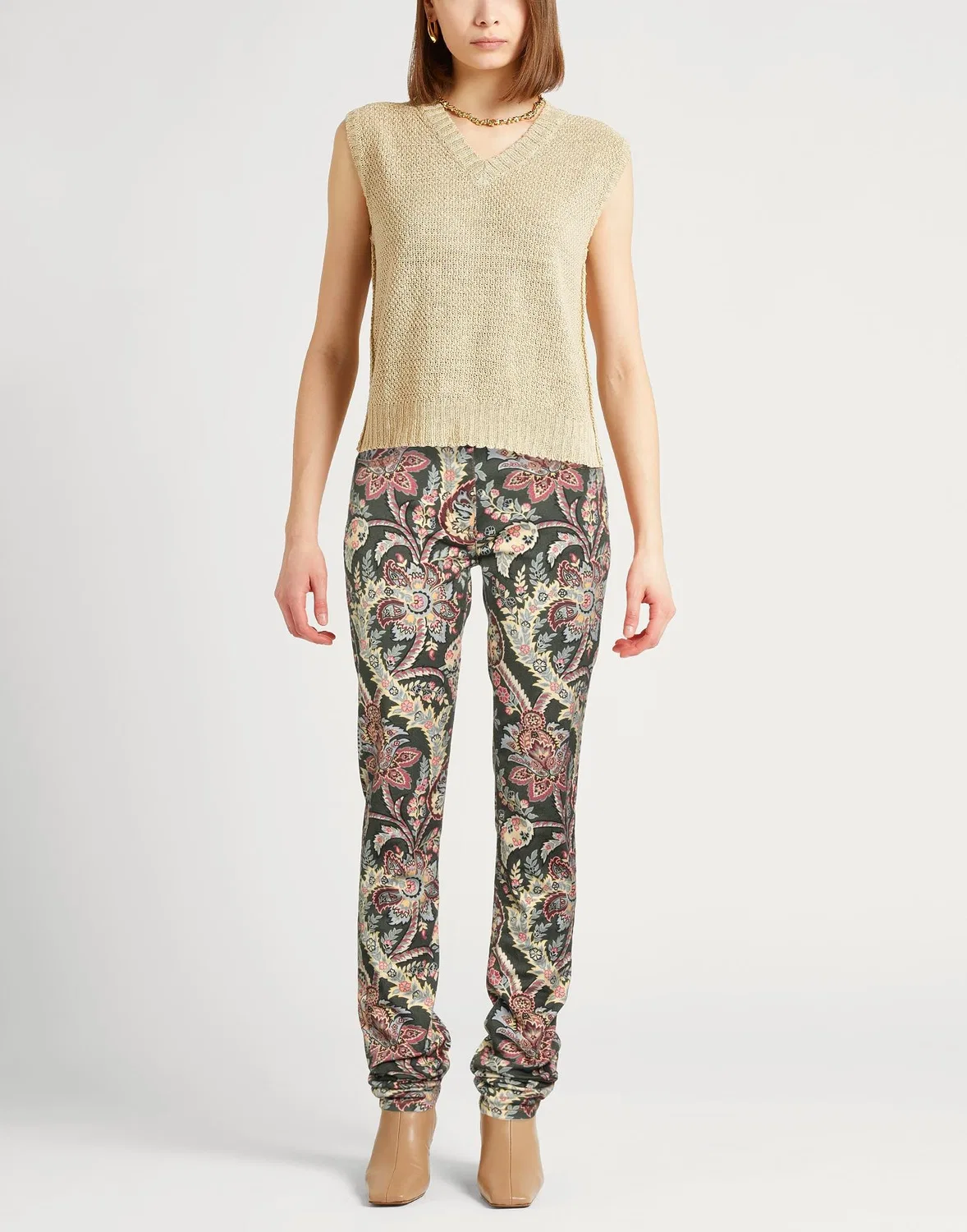 Женские джинсы-скинни stretch Green, Etro — фото 2