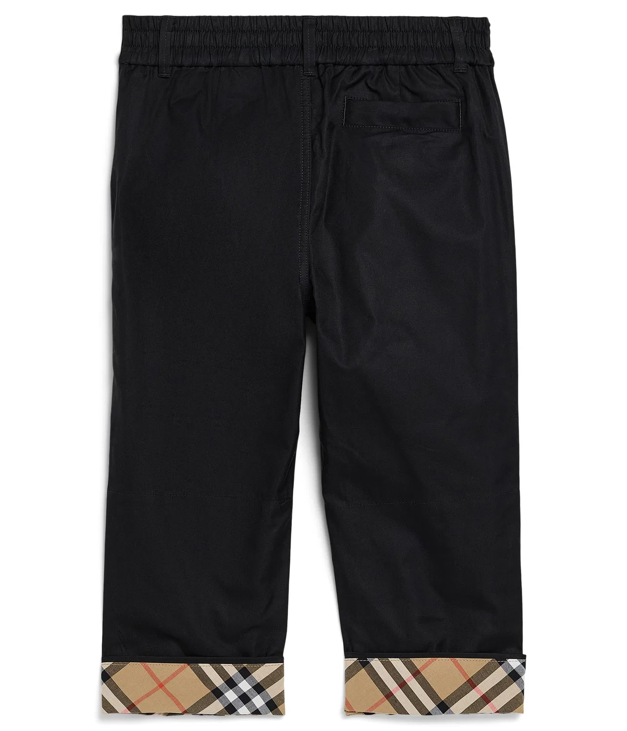 Детская клетчатая одежда Sheldon Check Bottoms (для малышей/детей постарше) Burberry Kids, Black — фото 2