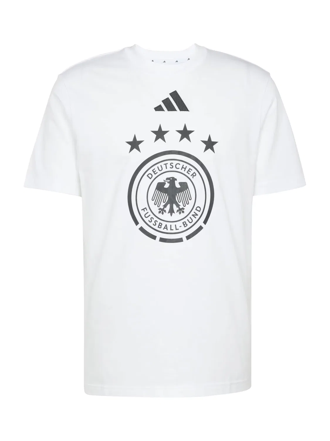 Спортивная футболка Adidas Performance Shirt DFB DNA GR белого цвета