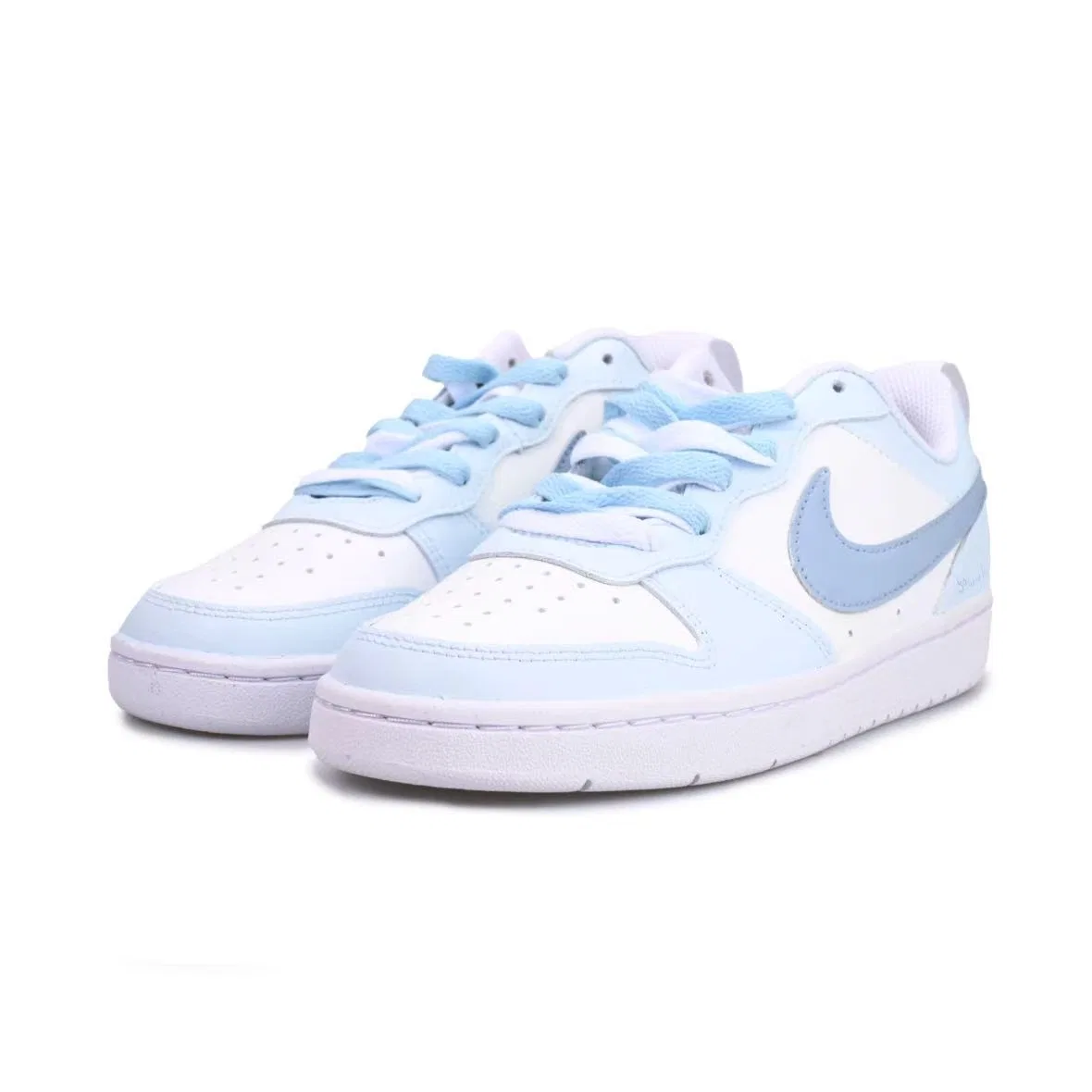 Детские кроссовки для скейтбординга Court Borough, Nike, Sky Blue — фото 4