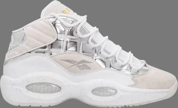 

Кроссовки bait x question mid 'ice cold' Reebok, белый