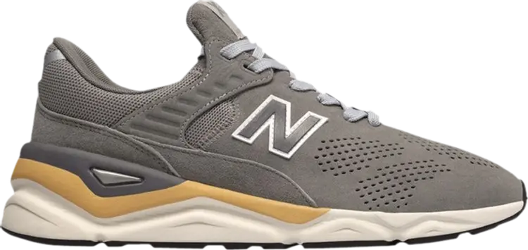 

Кроссовки New Balance X-90 'Grey Yellow', серый