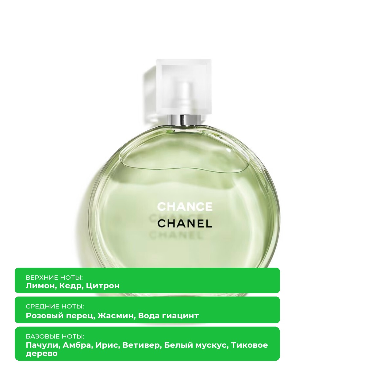 Chanel Chance Eau Fraiche: Туалетная вода для женщин купить по