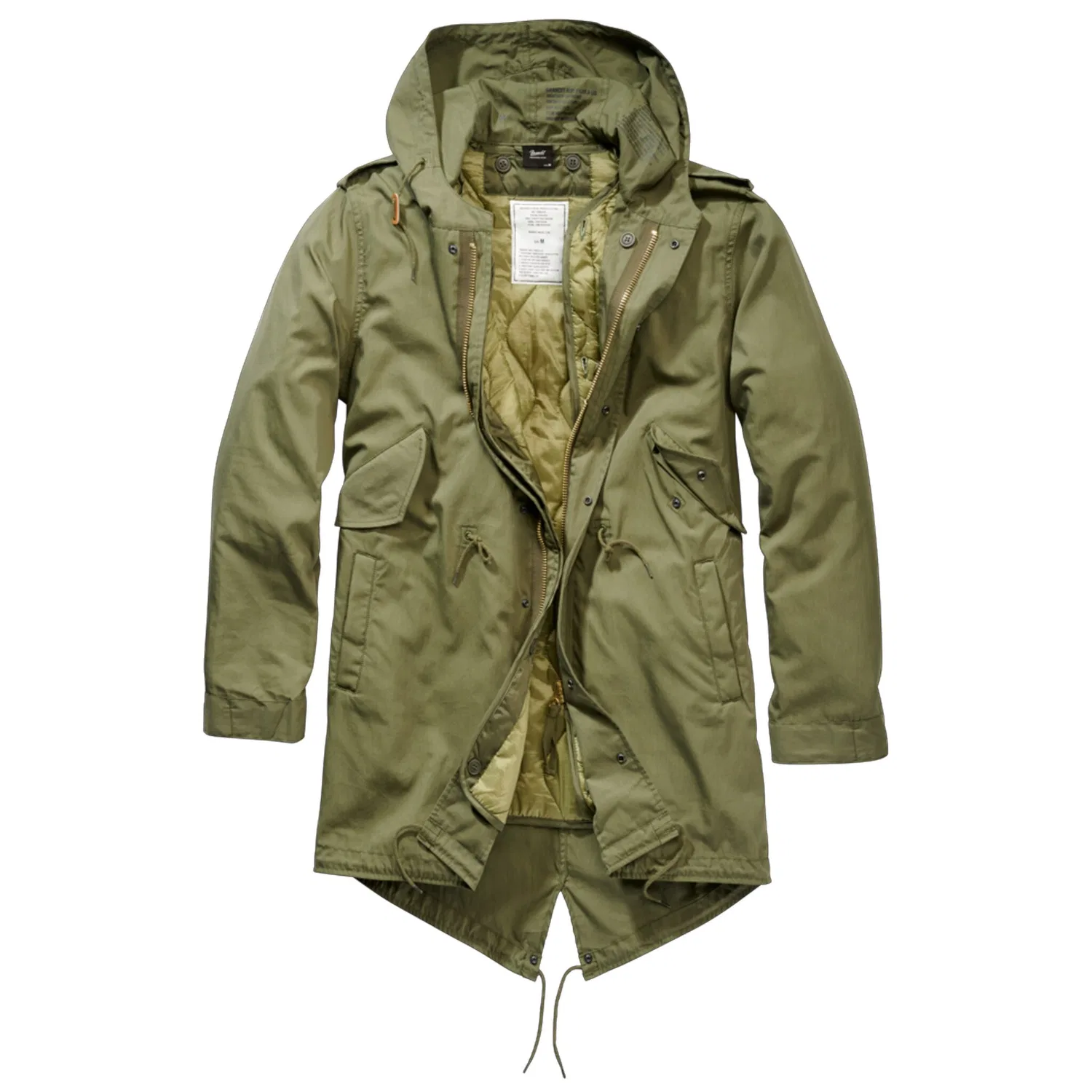 Мужская зимняя парка M51 Brandit, Olive