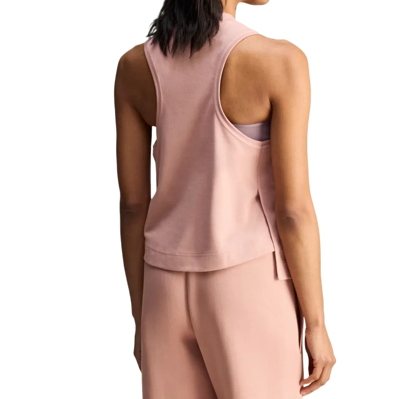 Женская футболка Stella McCartney Tank Top Asia Sizing 'Brown Mauve' adidas, Brown Mauve — фото 3