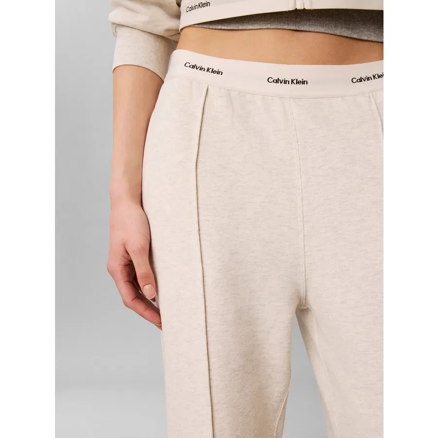 Спортивные брюки Calvin Klein Terry Logo Waistband, P4P, Кремовый — фото 2