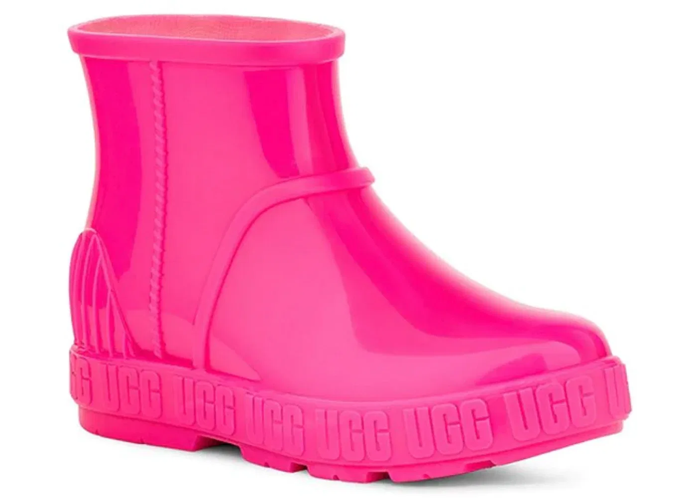 Детские ботинки с мехом UGG Drizlita Boot, Taffy Pink — фото 2