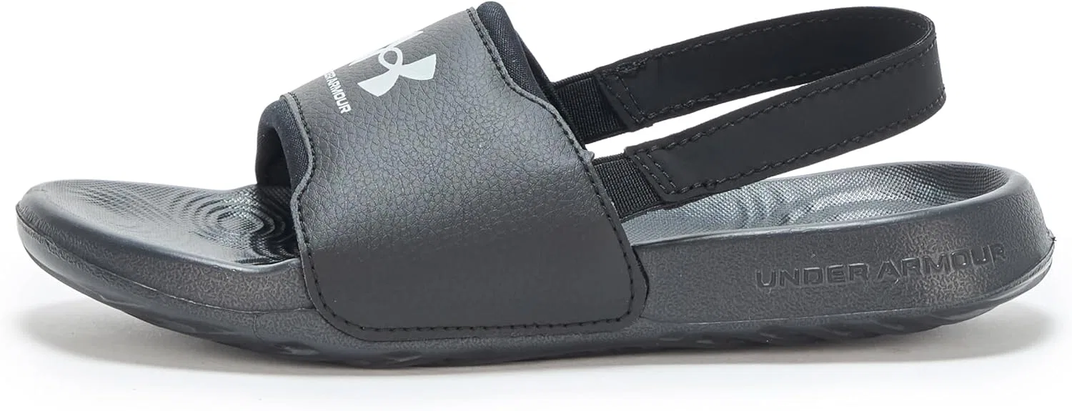 Детские кроссовки для девочек Ignite Select Under Armour, Black/Black/Mod Gray — фото 2