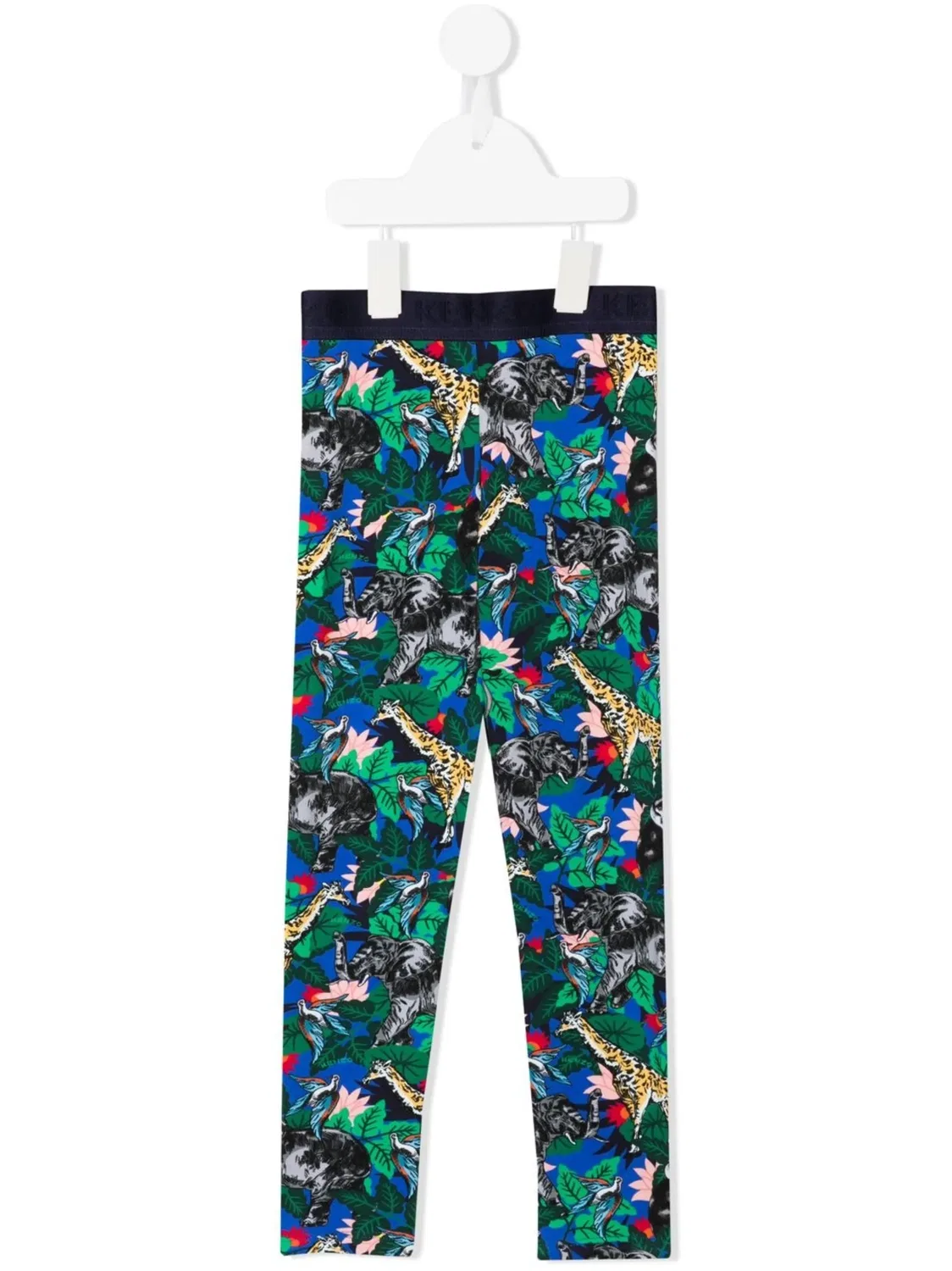 Леггинсы с графическим принтом Kenzo, мультиизумный