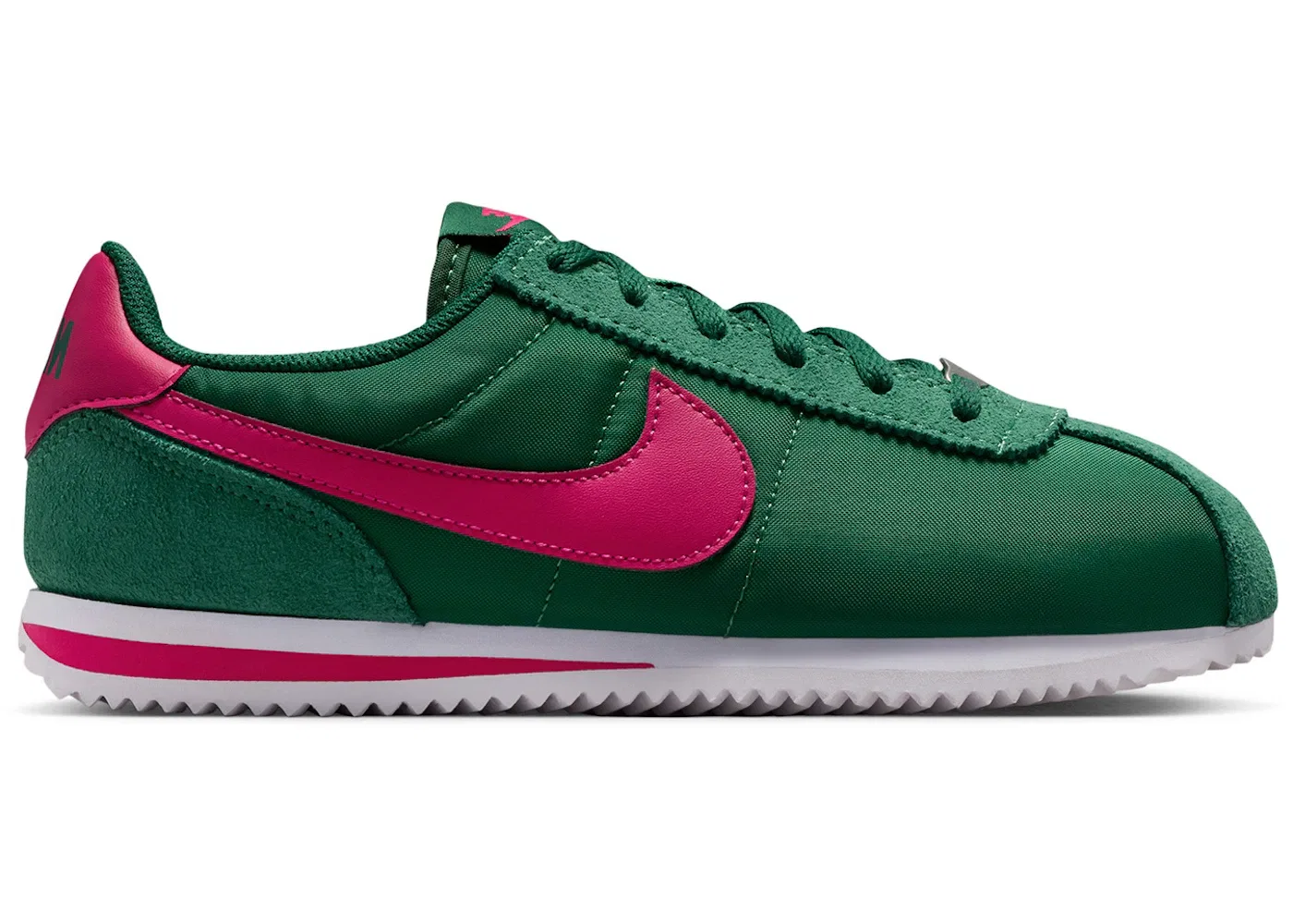 Детские кроссовки Lifestyle Nike Cortez Textile, Gorge Green/White/Wild Cherry