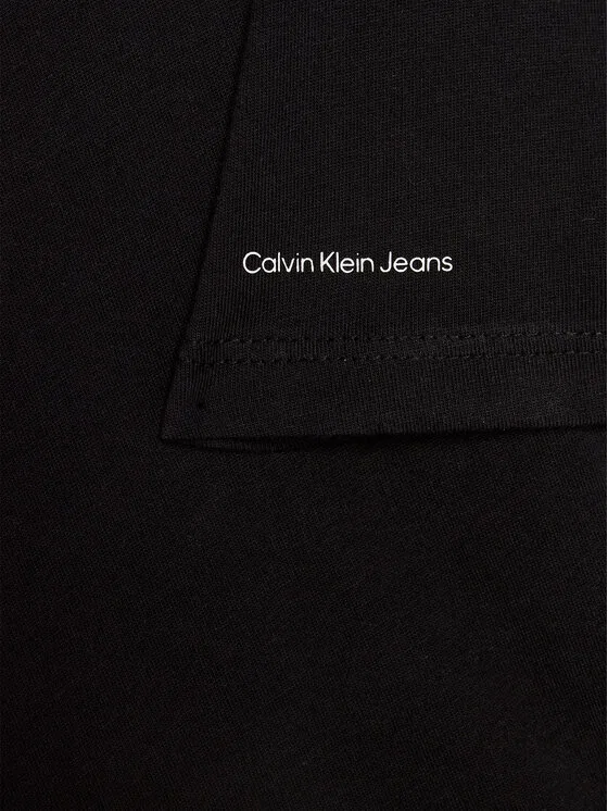 Футболка boxy fit Calvin Klein Jeans, черный — фото 3