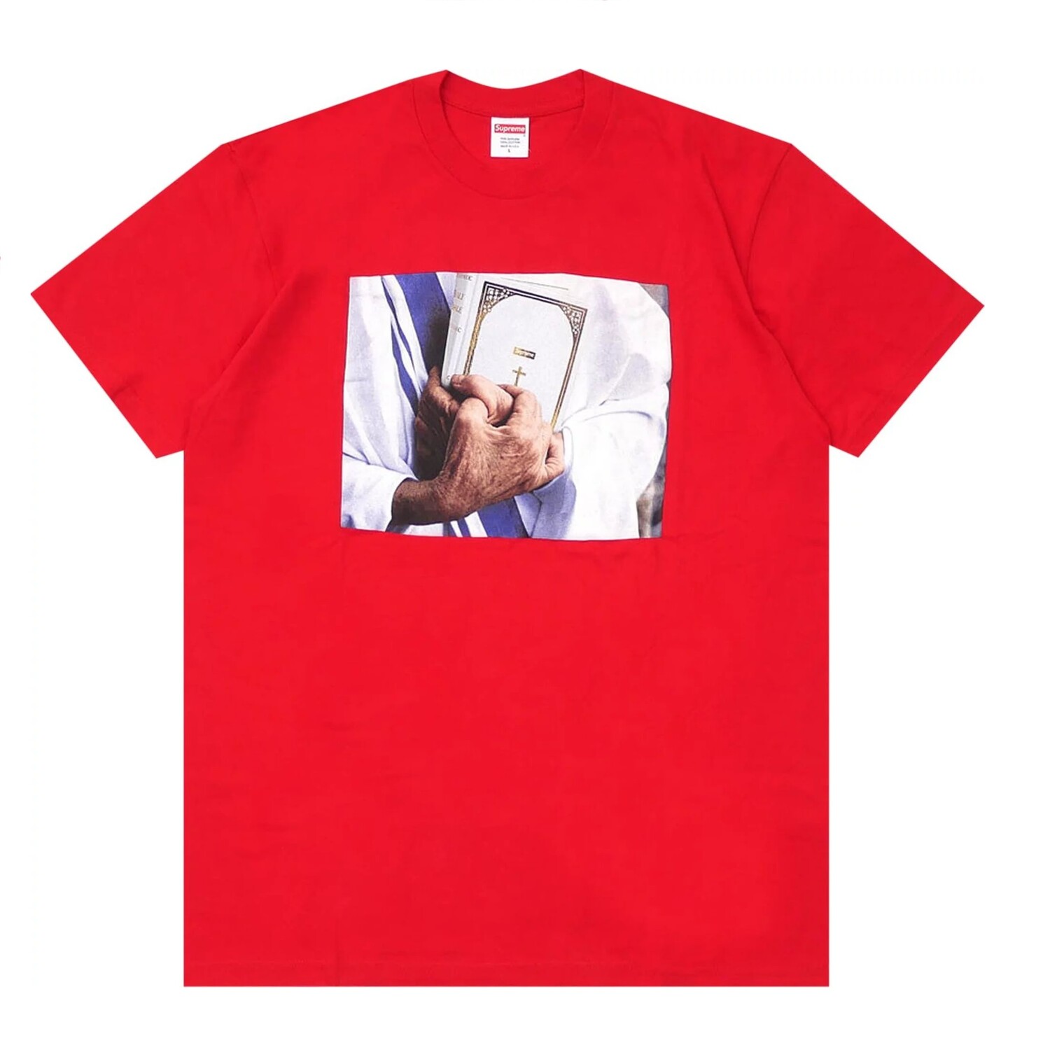 

Футболка Supreme Bible Tee, красный