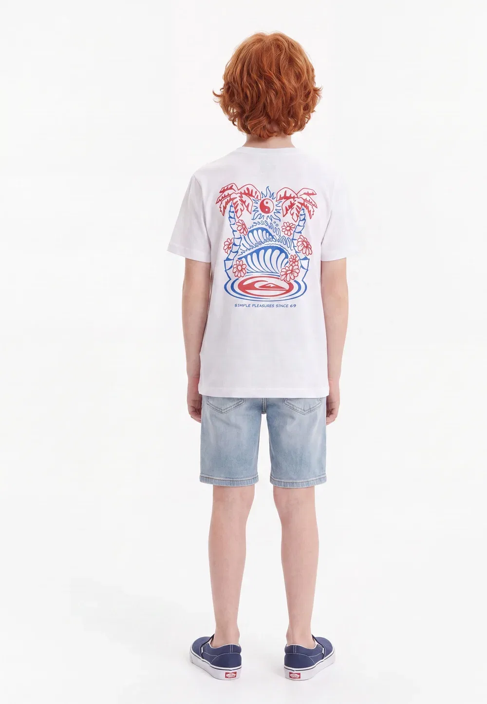 Fusion - футболка с принтом Quiksilver, White — фото 2