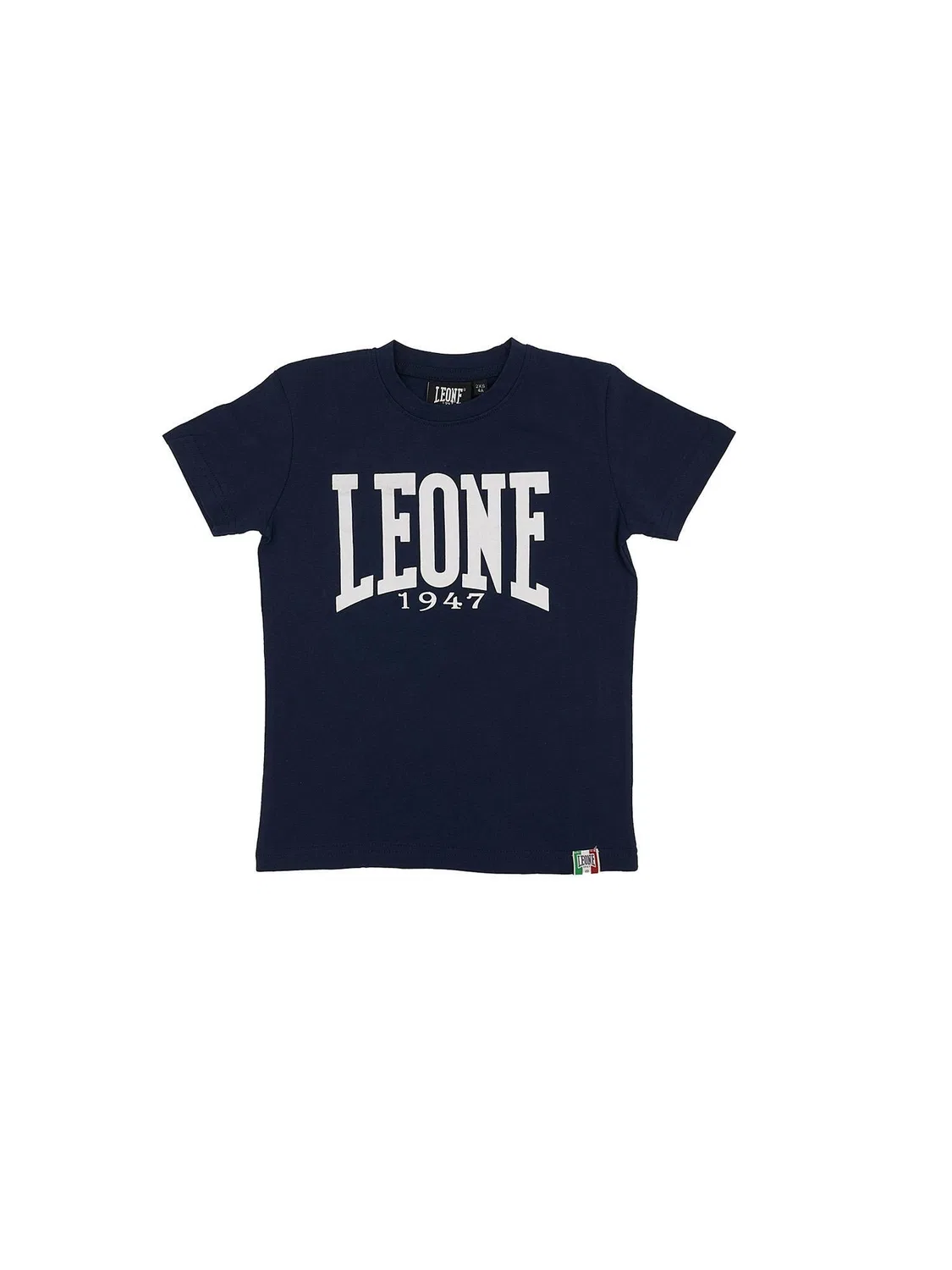 Детская футболка с коротким рукавом и принтом Leone 1947 Apparel, Синий