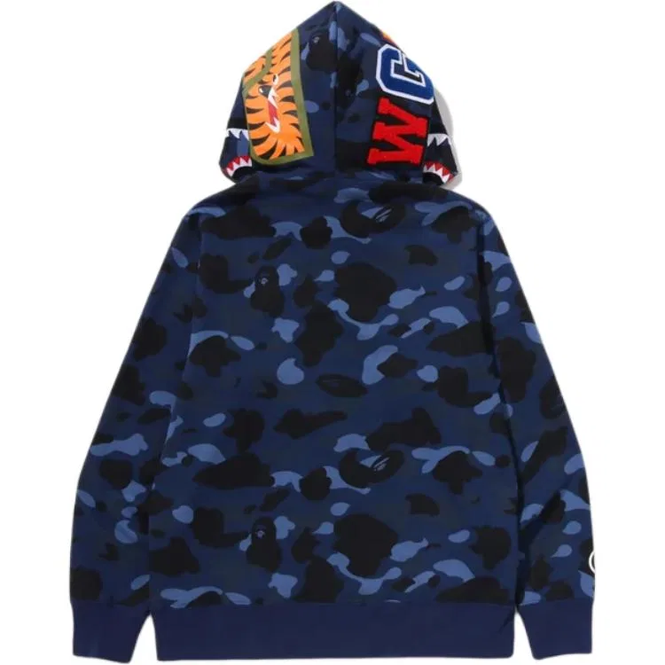 Детский худи с капюшоном Marine Blue A BATHING APE