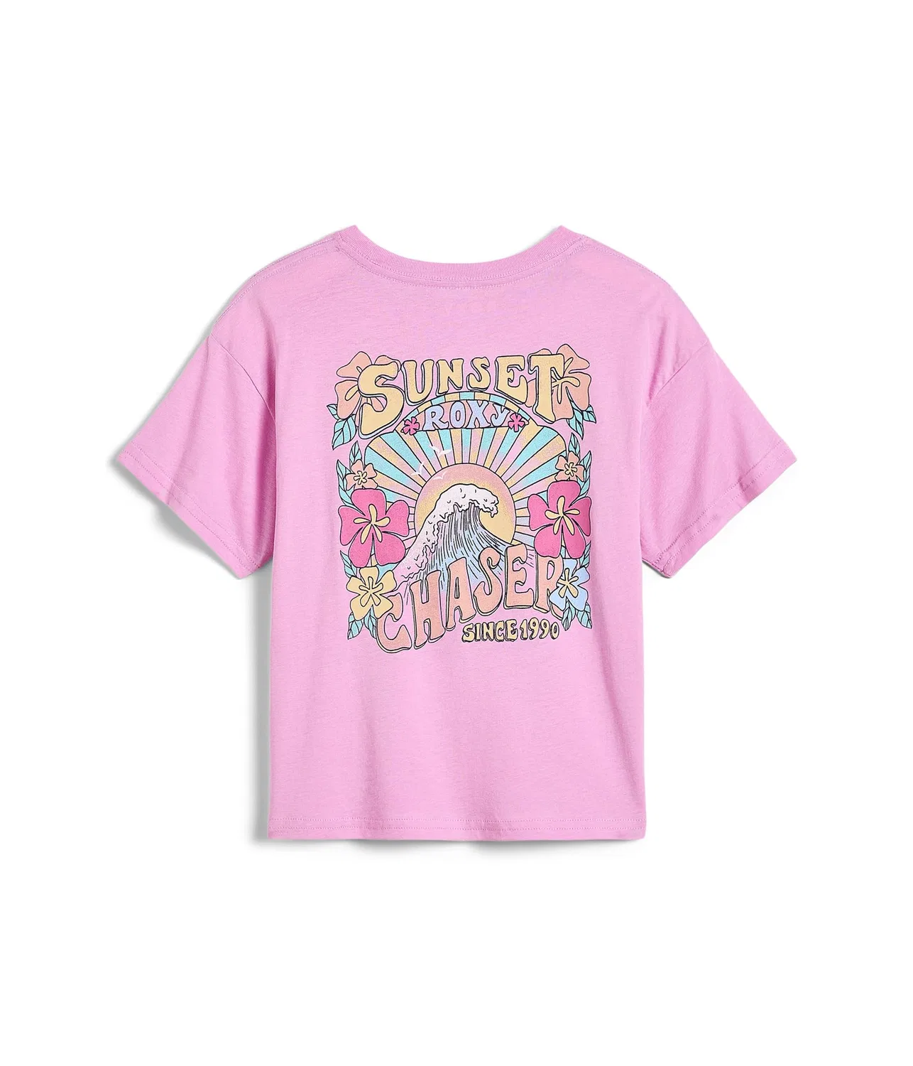 Футболка Sun Chaser увеличенного размера (для маленьких детей) Roxy Kids, Pastel Lavender — фото 2