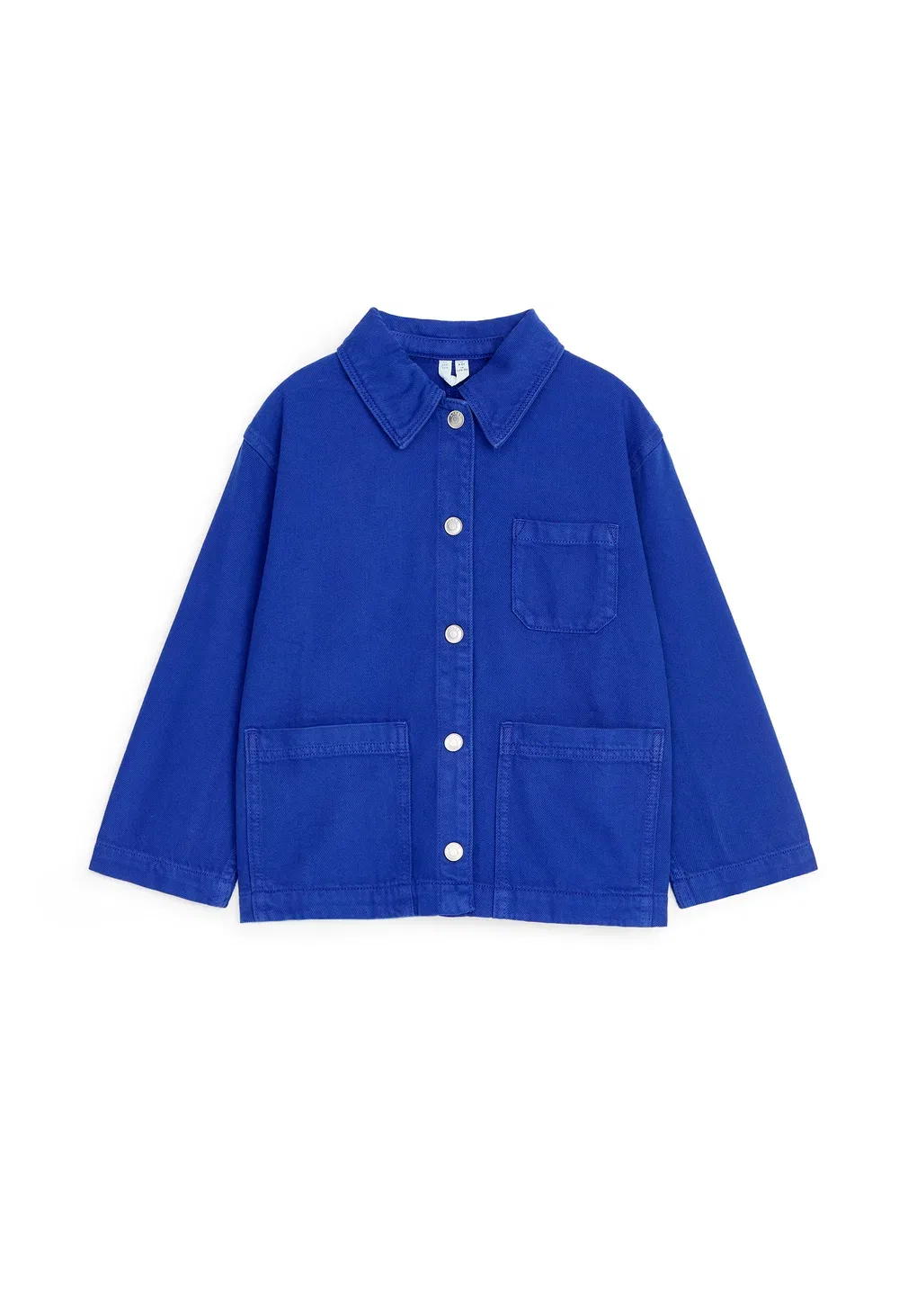 Рабочая рубашка-куртка унисекс - джинсовая куртка Arket, Bright Blue