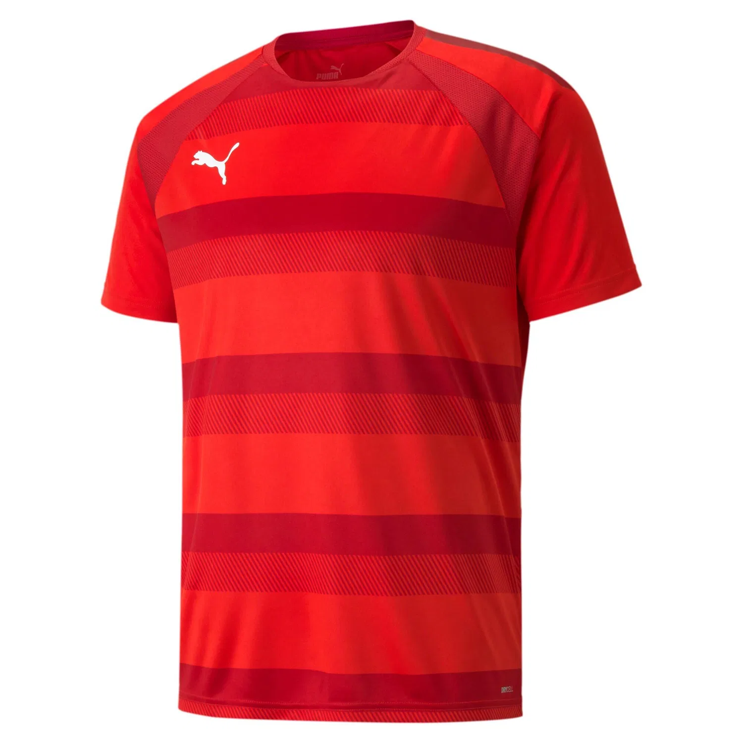 Детская футболка с длинным рукавом teamVISION Jersey Jr Puma, Neonrot