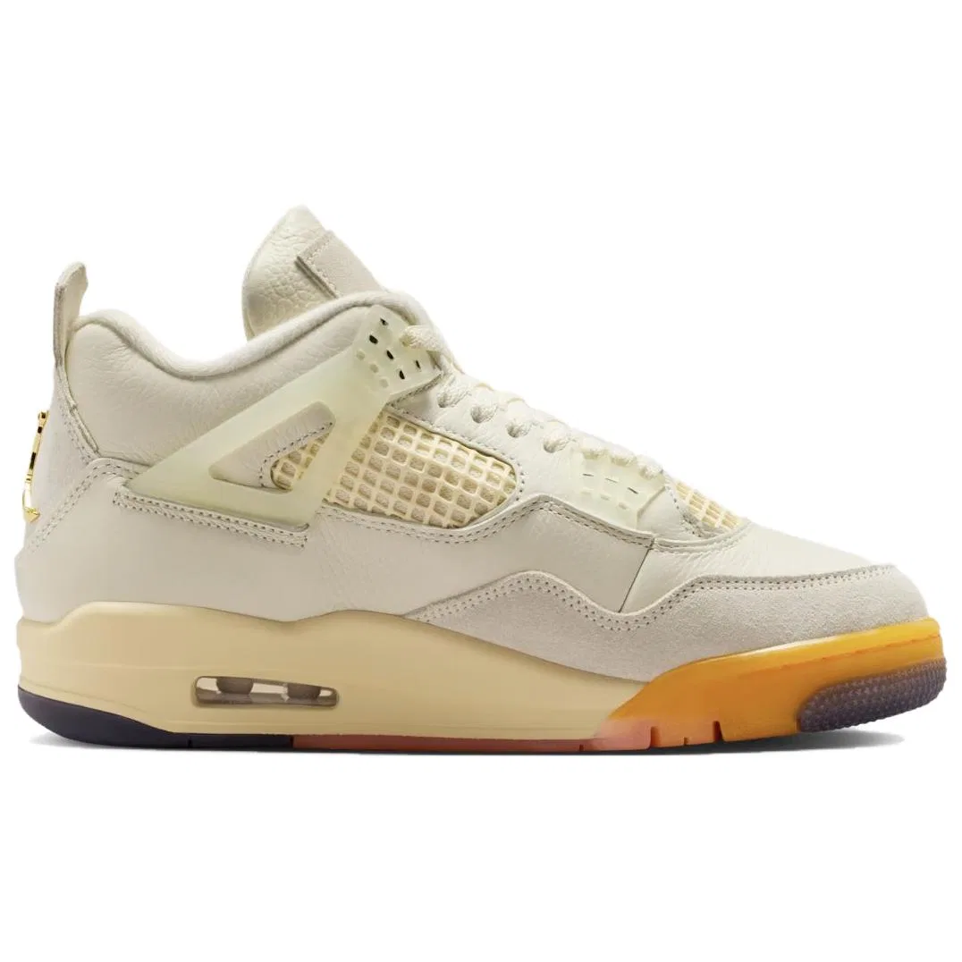 Детские кроссовки Vintage Basketball Shoes Jordan, Beige — фото 3