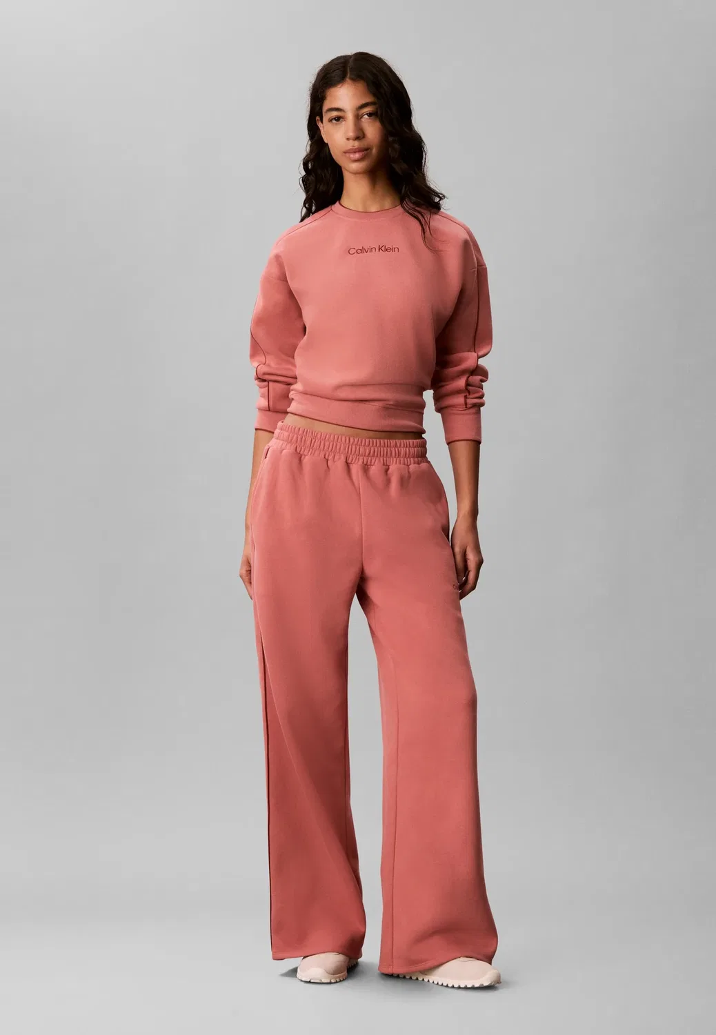 Спортивные брюки с широкими штанинами - спортивные штаны Calvin Klein, Canyon Rose — фото 2