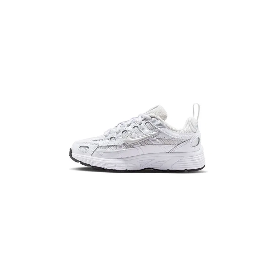 Детские кроссовки с длинным шнурком Nike P-6000 Lace (PS), Разноцветный — фото 2