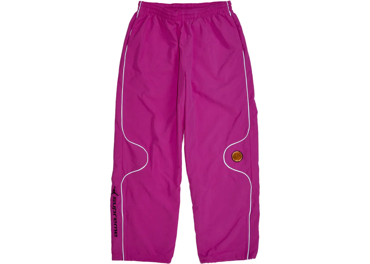 Мужские спортивные штаны Supreme Jordan Track Pant (SS26), Pink — фото 3