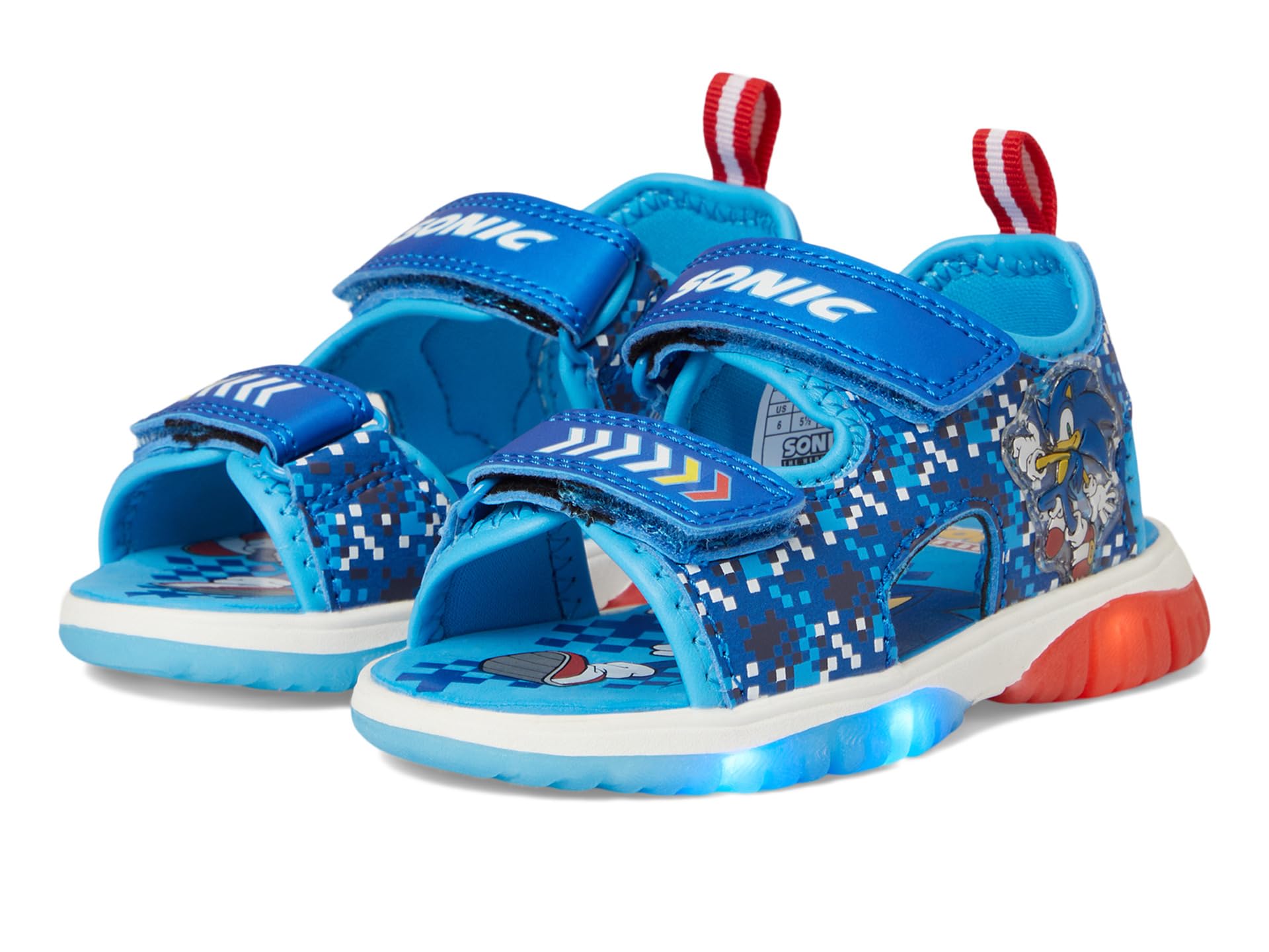 

Сандалии Josmo Sonic The Hedgehog Lighted Sandal, синий
