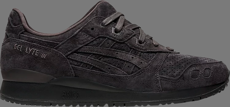 Кроссовки gel lyte 3 'obsidian grey' Asics, серый - фото