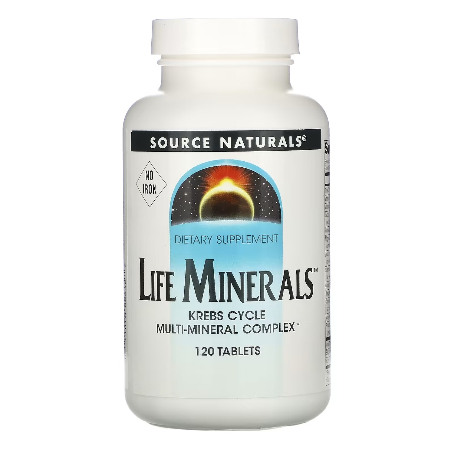 

Source Naturals «Микроэлементы жизни» без железа, 120 таблеток